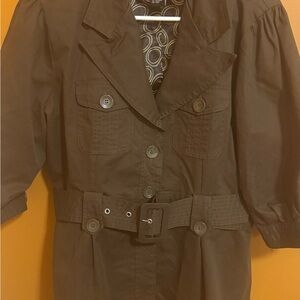 Rue21 Brown Belted Jacket